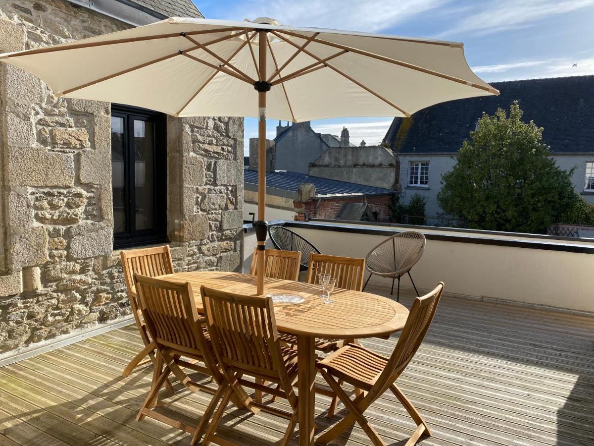 Ty Dag - Terre De Bas - Plein Centre Parking Prive Apartment Roscoff Exterior photo